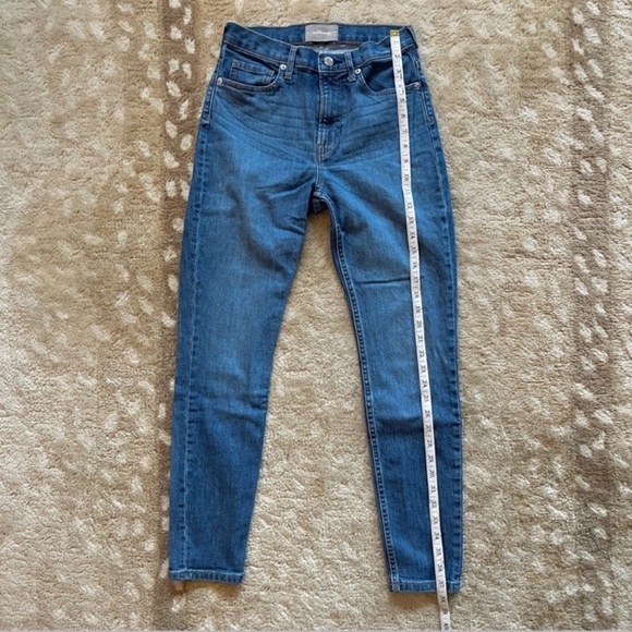 Everlane The High-Rise Skinny Jean Medium Blue Wash Size 27 Regular - Picture 6 of 9